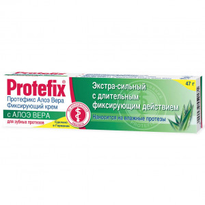 ПРОТЕФИКС КРЕМ ЭКСТРА СИЛЬНЫЙ ФИКСИР. АЛОЭ 40МЛ. [PROTEFIX]