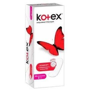 КОТЕКС ПРОКЛАДКИ ЕЖЕДН. СУПЕРТОНКИЕ №20 [KOTEX]