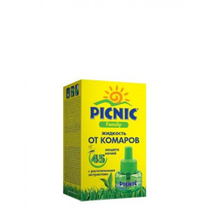ПИКНИК ФЭМИЛИ ЖИДКОСТЬ ОТ КОМАРОВ 45 НОЧЕЙ 30МЛ. [PICNIC]
