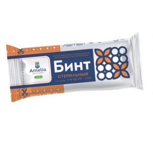 АМЕЛИЯ БИНТ СТЕР. 5МХ10СМ И/У АМЕЛИЯ БИНТ СТЕР. 5МХ10СМ И/У