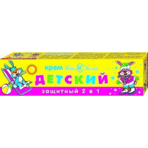 КРЕМ ДЕТСКИЙ ЗАЩИТНЫЙ 2В1 40МЛ. /НК/НЕВСКАЯ КОСМЕТИКА/