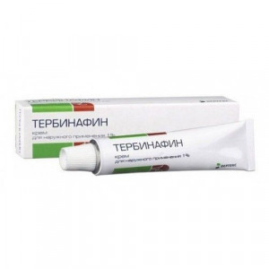 ТЕРБИНАФИН 1% 15Г. КРЕМ Д/НАРУЖ.ПРИМ. ТУБА /ВЕРТЕКС/