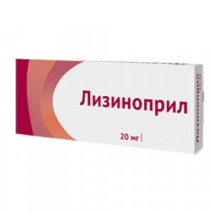 ЛИЗИНОПРИЛ 20МГ. №30 ТАБ. /ОЗОН/ ЛИЗИНОПРИЛ 20МГ. №30 ТАБ. /ОЗОН/