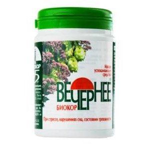 ДРАЖЕ ВЕЧЕРНЕЕ №120 ВАЛЕРИАНА+ХМЕЛЬ+МЯТА /БИОКОР/
