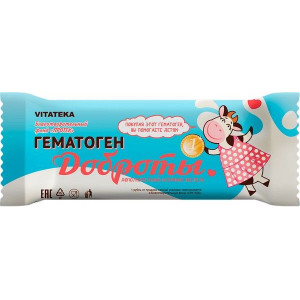 ВИТАТЕКА ГЕМАТОГЕН ДЕТСК. ДОБРОТЫ 40Г.