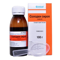 СОЛОДКИ СИРОП 100Г. ФЛ. /ЭКОЛАБ/