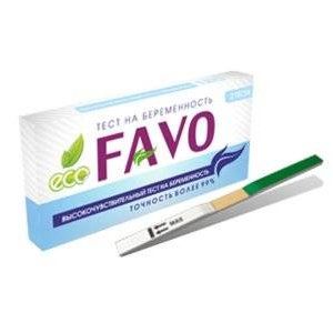 ФАВО ТЕСТ Д/ОПРЕД. БЕРЕМЕННОСТИ ВЫСОКОЧУВСТВ. №2 [FAVO]