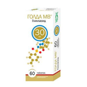 ГОЛДА МВ 30МГ. №60 ТАБ. МОДИФ.ВЫСВ. /ФАРМАСИНТЕЗ/ ГОЛДА МВ 30МГ. №60 ТАБ. МОДИФ.ВЫСВ. /ФАРМАСИНТЕЗ/