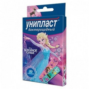 УНИПЛАСТ ЛЕЙКОПЛАСТ. БАКТЕР. ДЕТСК. ХОЛОДНОЕ СЕРДЦЕ №20 /ВЕРОФАРМ/