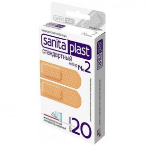 САНИТАПЛАСТ ЛЕЙКОПЛАСТ. №20 СТАНД.НАБОР №2 [SANITAPLAST]