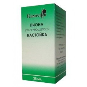 ПИОНА НАСТОЙКА 25МЛ. И/У ФЛ. /КАМЕЛИЯ/ ПИОНА НАСТОЙКА 25МЛ. И/У ФЛ. /КАМЕЛИЯ/