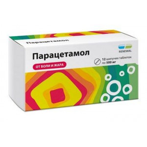 ПАРАЦЕТАМОЛ РЕНЕВАЛ 500МГ. №12 ШИП.ТАБ. /ОБНОВЛЕНИЕ/