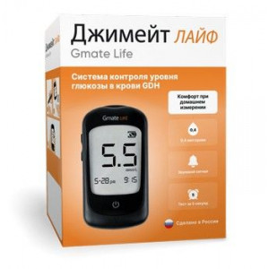 GMATE LIFE СИСТЕМА КОНТРОЛЯ ГЛЮКОЗЫ В КРОВИ