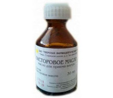 КАСТОРОВОЕ МАСЛО Д/ПРИЕМА ВНУТРЬ 30МЛ. ФЛ. /ТВЕРСКАЯ ФФ/