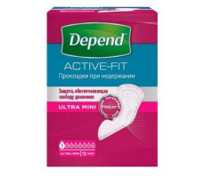 ДЕПЕНД ПРОКЛАДКИ УЛЬТРА МИНИ №12 П/НЕДЕРЖАНИИ [DEPEND]