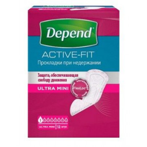 ДЕПЕНД ПРОКЛАДКИ УЛЬТРА МИНИ №12 П/НЕДЕРЖАНИИ [DEPEND]