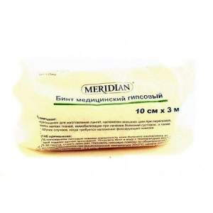 БИНТ ГИПС. МЕРИДИАН 3МХ10СМ И/М [MERIDIAN]