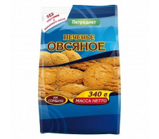 ПЕТРОДИЕТ ПЕЧЕНЬЕ ОВСЯНОЕ НА СОРБИТЕ 340Г.