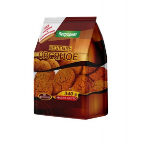 ПЕТРОДИЕТ ПЕЧЕНЬЕ ОВСЯНОЕ НА ФРУКТОЗЕ 340Г. ПЕТРОДИЕТ ПЕЧЕНЬЕ ОВСЯНОЕ НА ФРУКТОЗЕ 340Г.