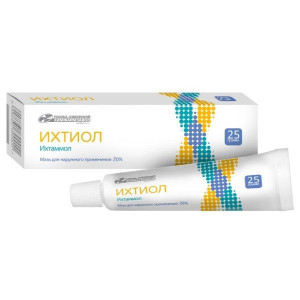ИХТИОЛОВАЯ 20% 25Г. МАЗЬ Д/НАРУЖ.ПРИМ. ТУБА /УСОЛЬЕ-СИБИРСКОЕ ХФ/ ИХТИОЛОВАЯ 20% 25Г. МАЗЬ Д/НАРУЖ.ПРИМ. ТУБА /УСОЛЬЕ-СИБИРСКОЕ ХФ/