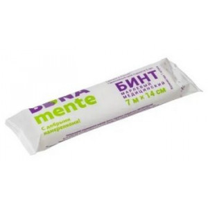 БОНА МЕНТЕ БИНТ СТЕР. 7МХ14СМ №1 [BONA MENTE]