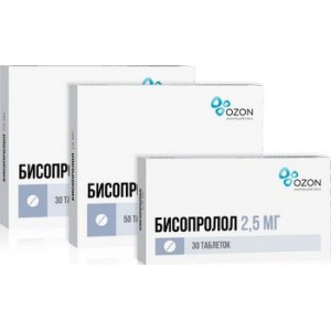 БИСОПРОЛОЛ 10МГ. №60 ТАБ. П/П/О /ОЗОН/
