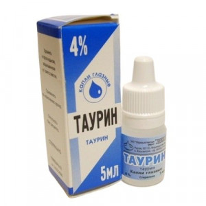 ТАУРИН 4% 5МЛ. ГЛ.КАПЛИ ФЛ./КАП.