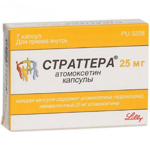 СТРАТТЕРА 25МГ. №7 КАПС.